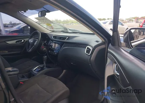 2016 Nissan Rogue S из США, поврежденный, VIN KNMAT2MT8GP612329